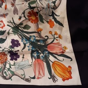 100% silk Gucci scarf
